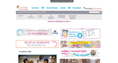 Desktop Screenshot of lycee-caucadis.com