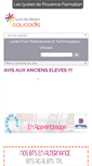 Mobile Screenshot of lycee-caucadis.com